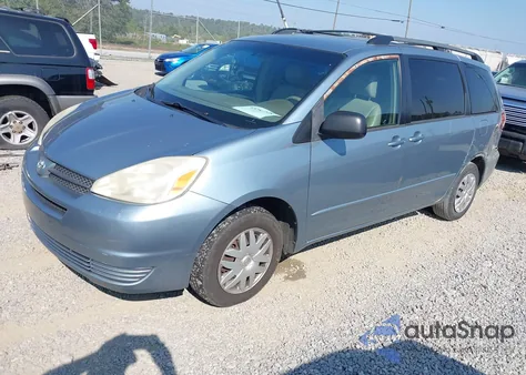 2005 Toyota Sienna Le from USA, damaged, VIN 5TDZA23C65S353322